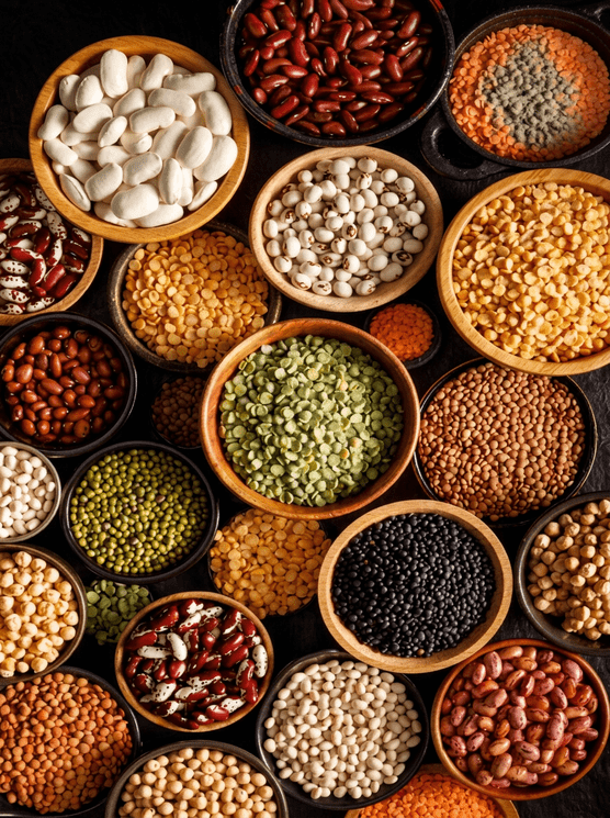 pulse and lentils  